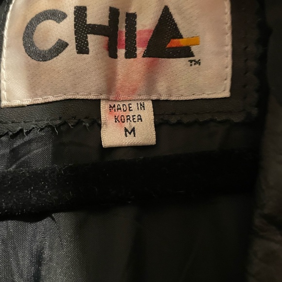 Vintage Leather Jacket /top - Picture 4 of 4